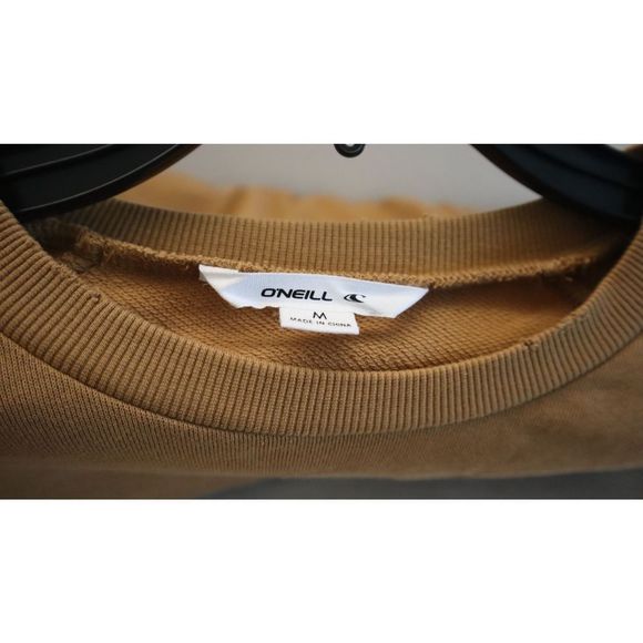 O'Neill FA2410008 Women's Sz M Brown Seaspray Cotton Graphic Pullover Sweatshirt - Picture 3 of 8